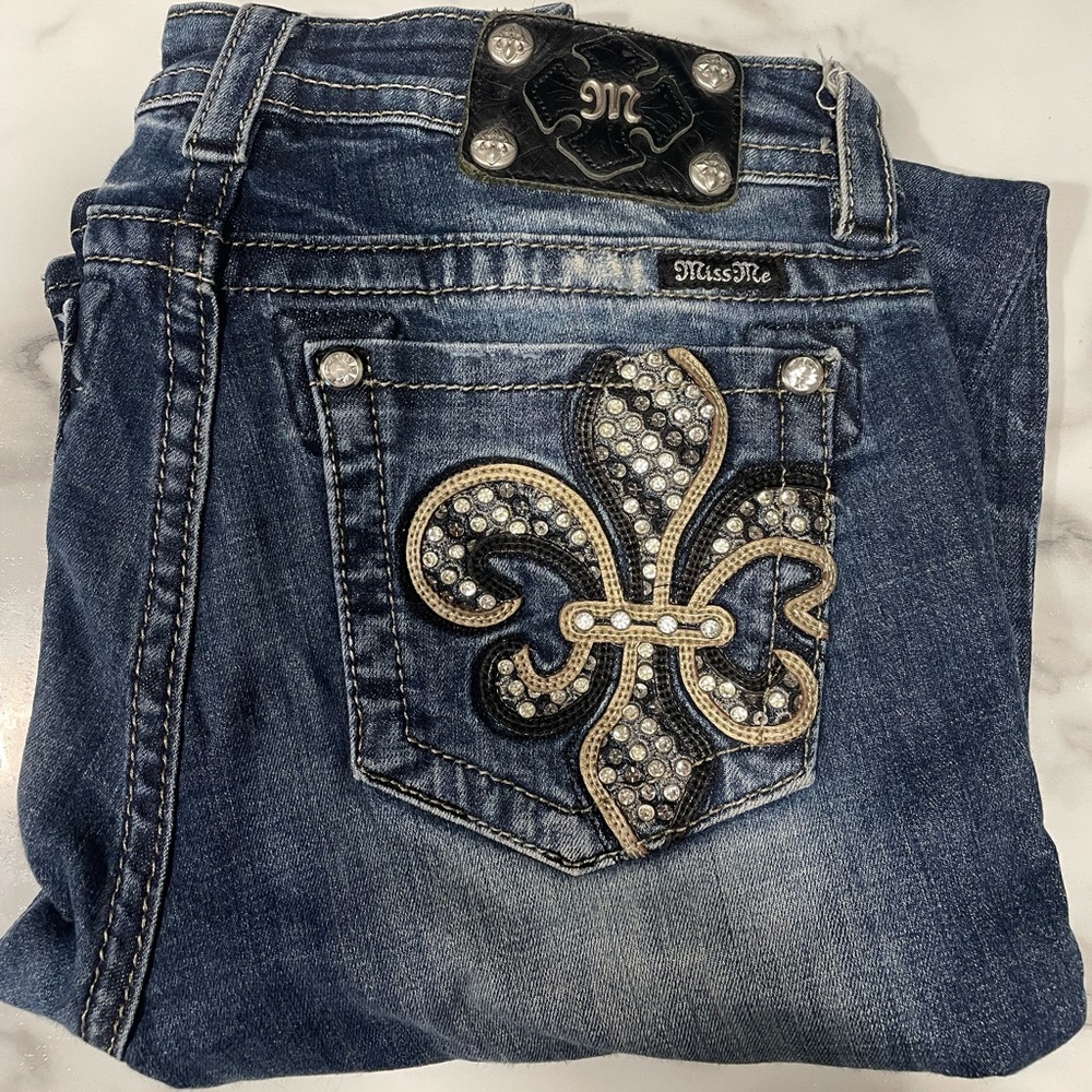 Miss Me Mid-Rise Bootcut Jeans